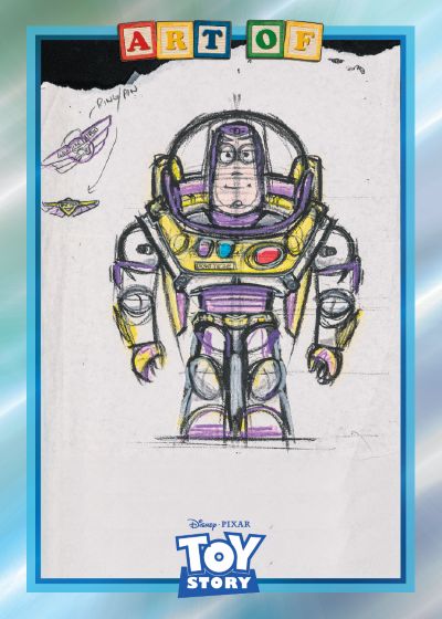 Topps Toy story buzz raw